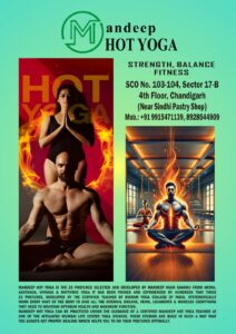 चंडीगढ़ में हॉट योगा और शूटिंग अकादमी हुई शुरू——-विक्रम सिंह चौहान